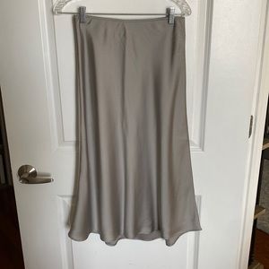 AF grey slip skirt